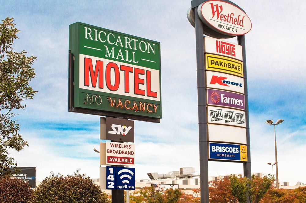 Riccarton Mall Motel Christchurch Eksteriør billede